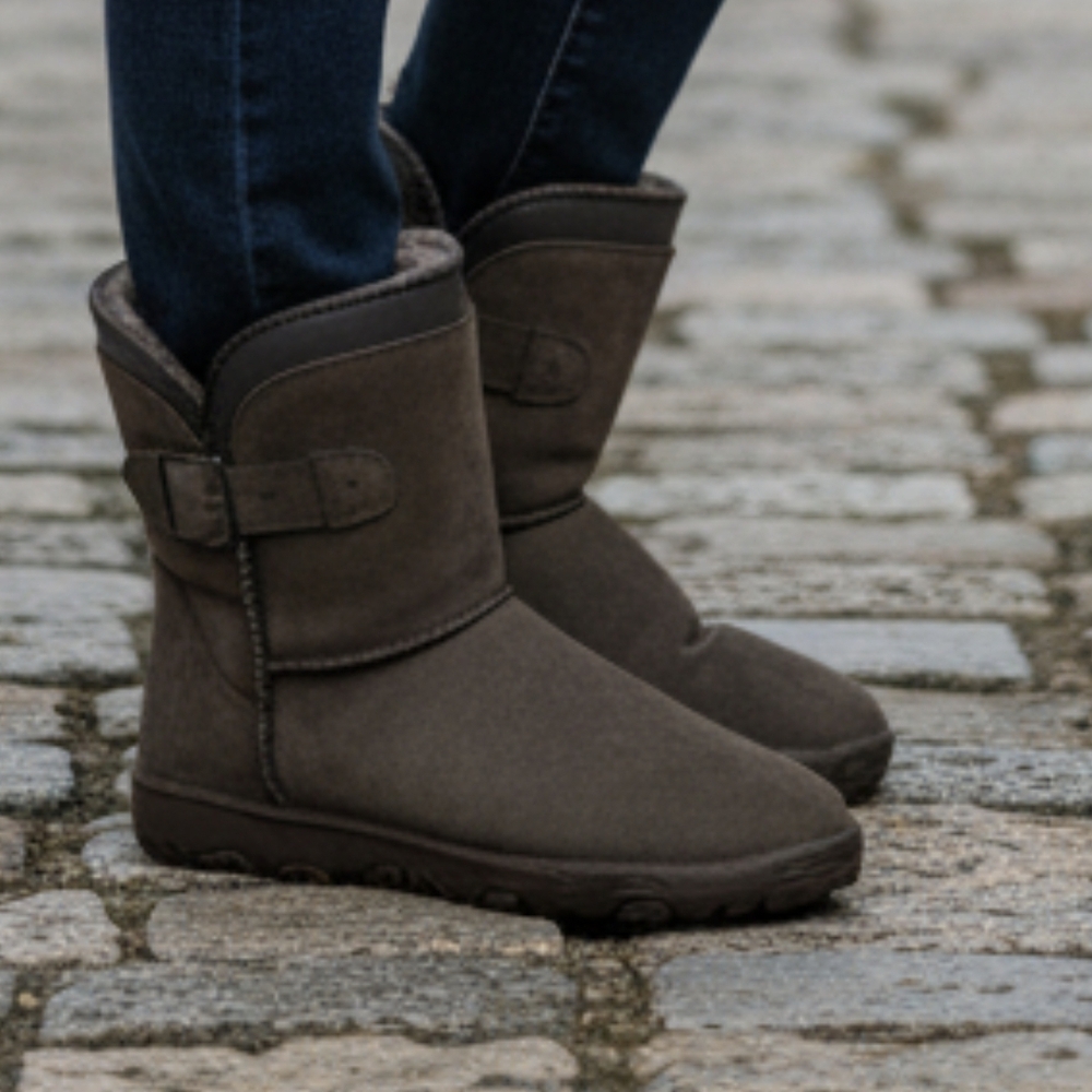 Women's Brown Suede Boots
